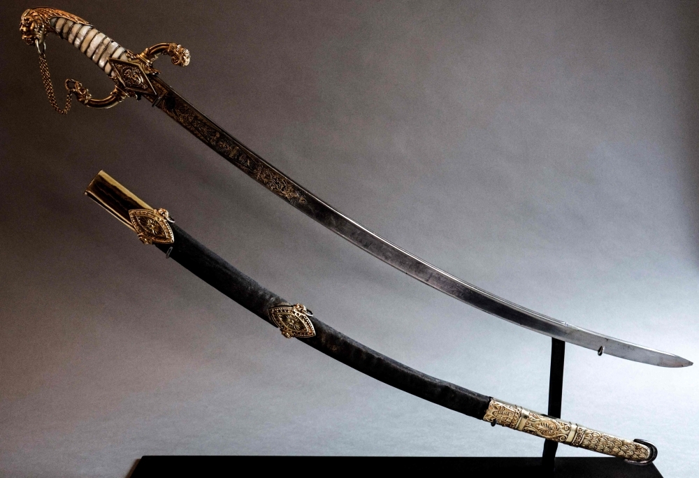 Napoleon's sword up for sale in Paris, expected to fetch up to €1m; handwritten letter available in separate auction