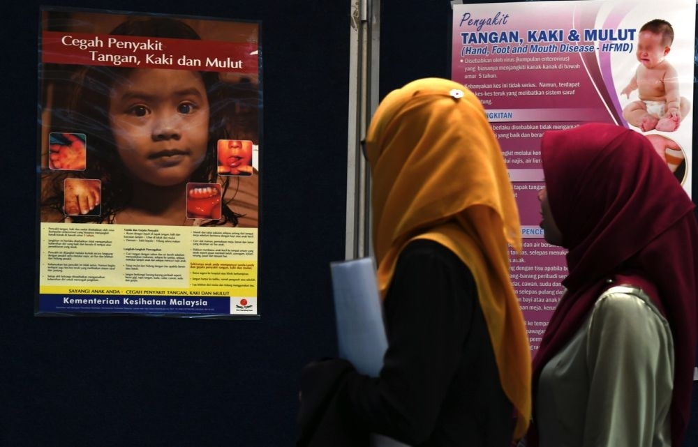 HFMD cases in Johor spike by 20pc, JB district has most cases, says exco