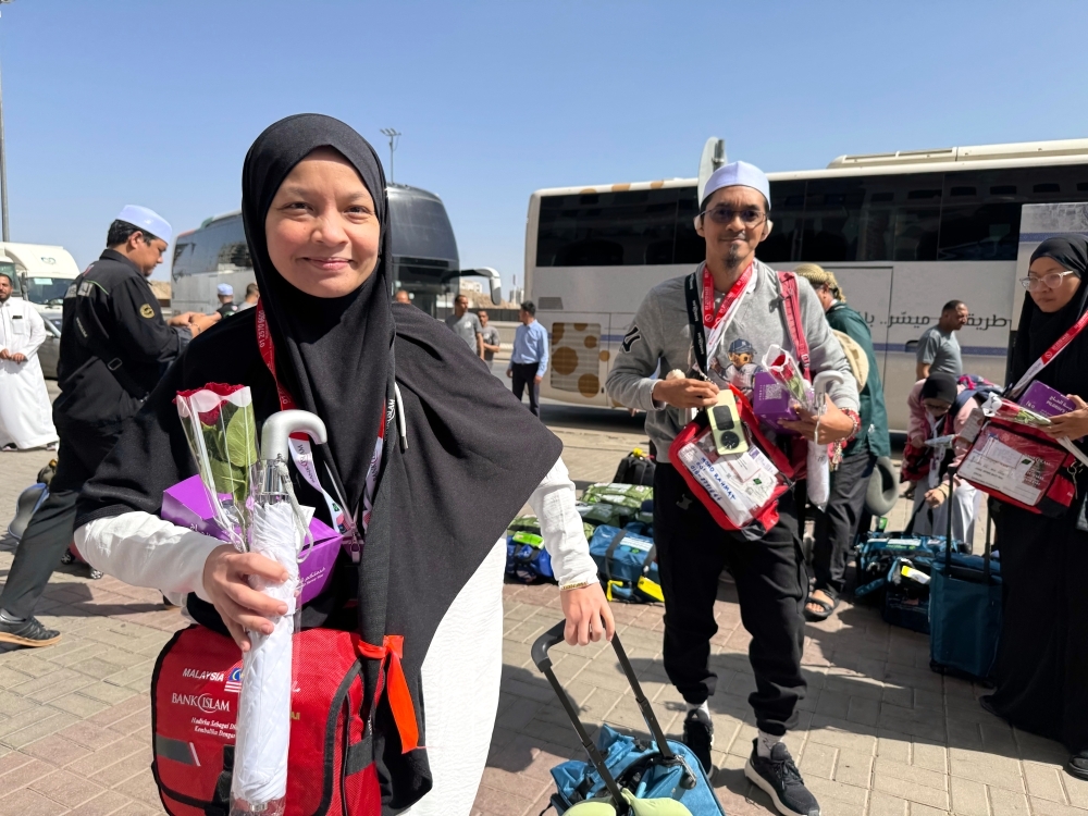 First batch of Malaysian Haj pilgrims arrive in Madinah