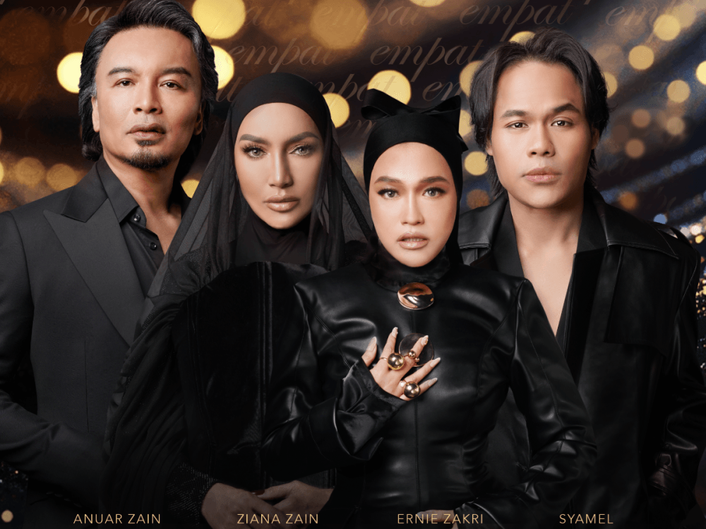 Ziana Zain, Anuar Zain, Ernie Zakrie, Syamel team up for ‘EMPAT Live in KL 2025' family concert this October