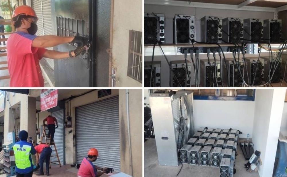 Bitcoin mining syndicate busted in Terengganu for electricity theft worth RM36,000 monthly