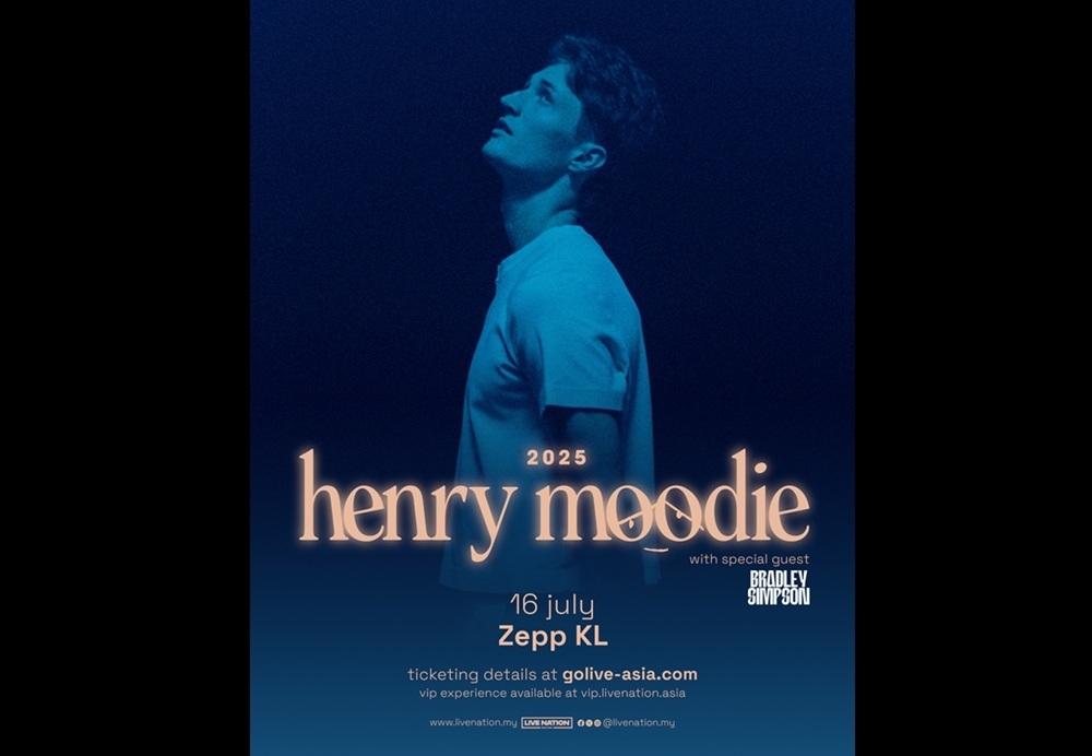 British singer Henry Moodie brings viral hits to Asia, kicking off tour in Malaysia with The Vamps' Bradley Simpson