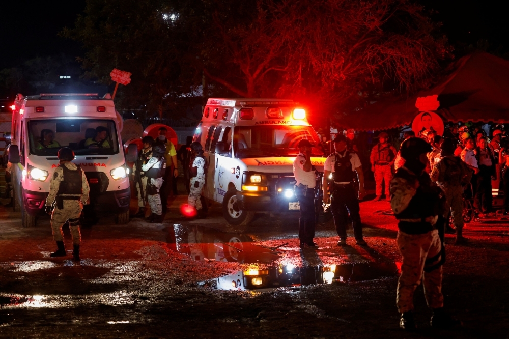 Seven injured as stage collapses at Mexico City concert amid strong winds