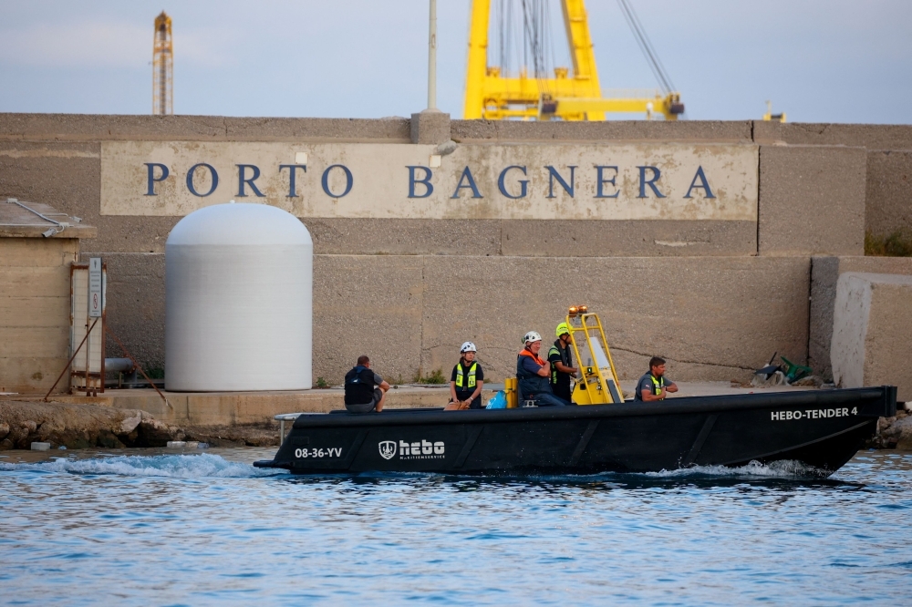 Diver dies during efforts to recover tech billionaire Lynch's sunken superyacht off Sicily