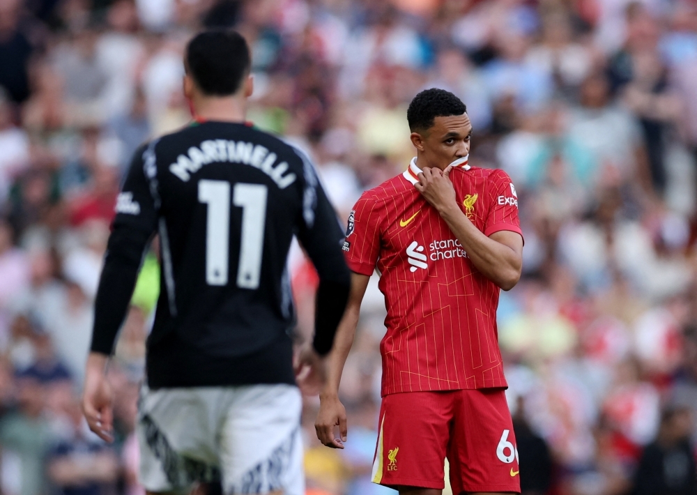 ‘Not nice' to hear Alexander-Arnold booed by Liverpool fans, says Robertson