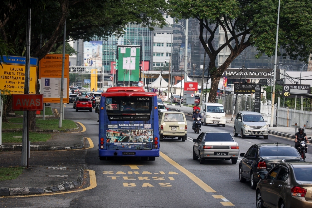 Jalan Ampang bus lane extended to evenings from May 19 as passenger numbers surge