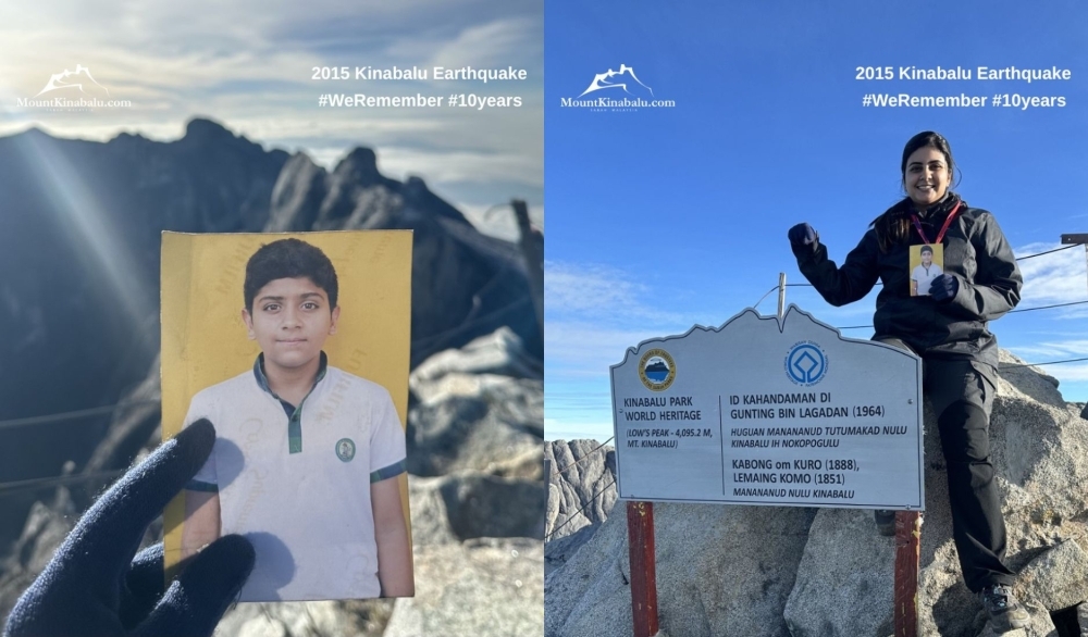 Climbing for two: Singaporean finishes Mount Kinabalu climb for brother killed in 2015 Sabah quake