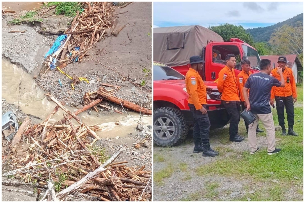 Six killed, 14 missing after landslide hits gold mine in Indonesia's Papua province