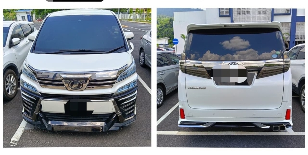 Kelantan police intercept Toyota Vellfire used to smuggle 15 undocumented migrants in Jeli