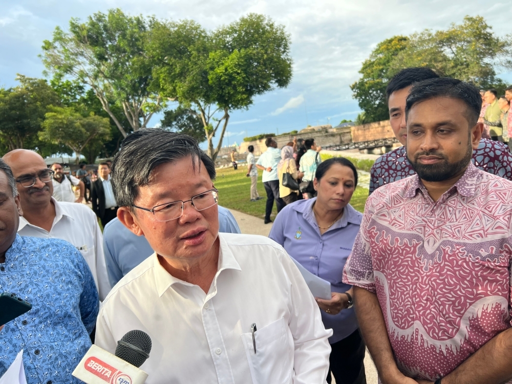 RM23.4m Fort Cornwallis moat restoration to be completed by July, says Penang chief minister