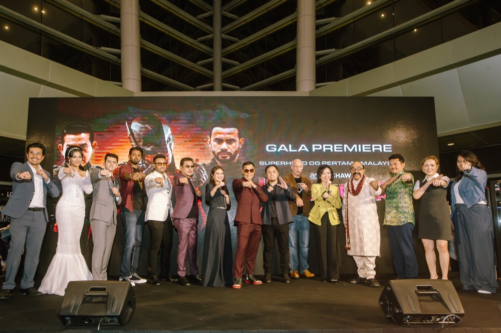 ‘Keluang Man' premiere sparks pride as the Malaysia's original superhero comes alive in a 100pc homegrown blockbuster