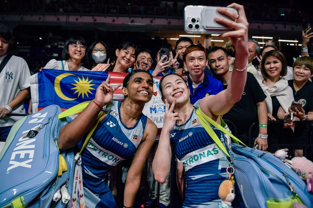 Badminton pair Pearly-Thinaah storm into Malaysia Masters semis with dominant win over Indonesia's Febriana-Amallia