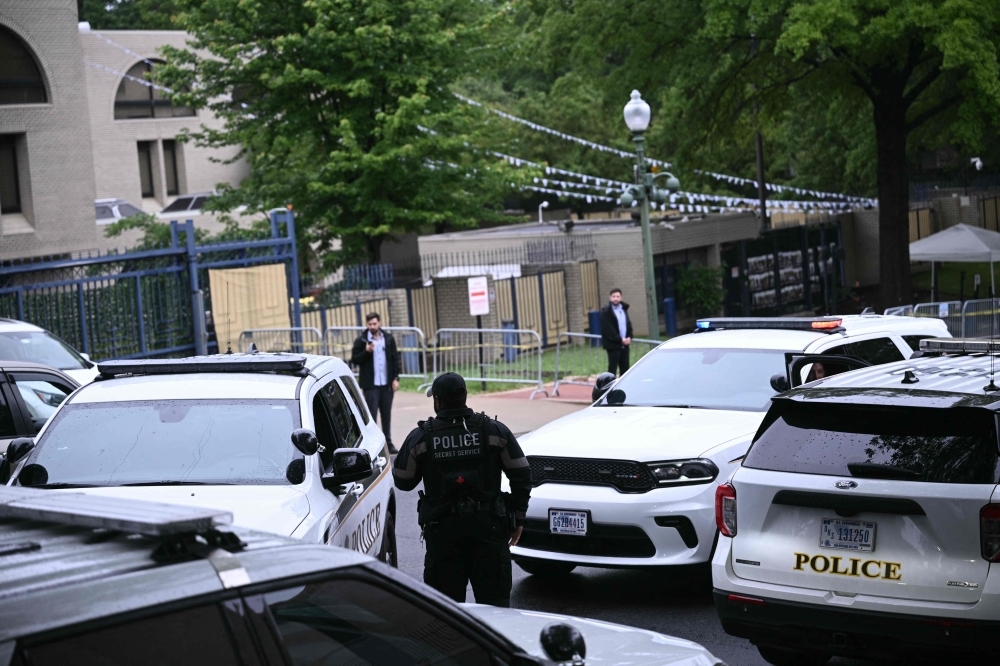 Washington tightens security after deadly shooting of Israeli embassy staff outside Jewish museum