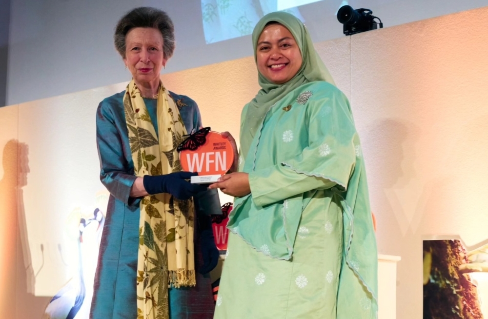 Kinabatangan's elephant whisperer earns global honour for Borneo conservation