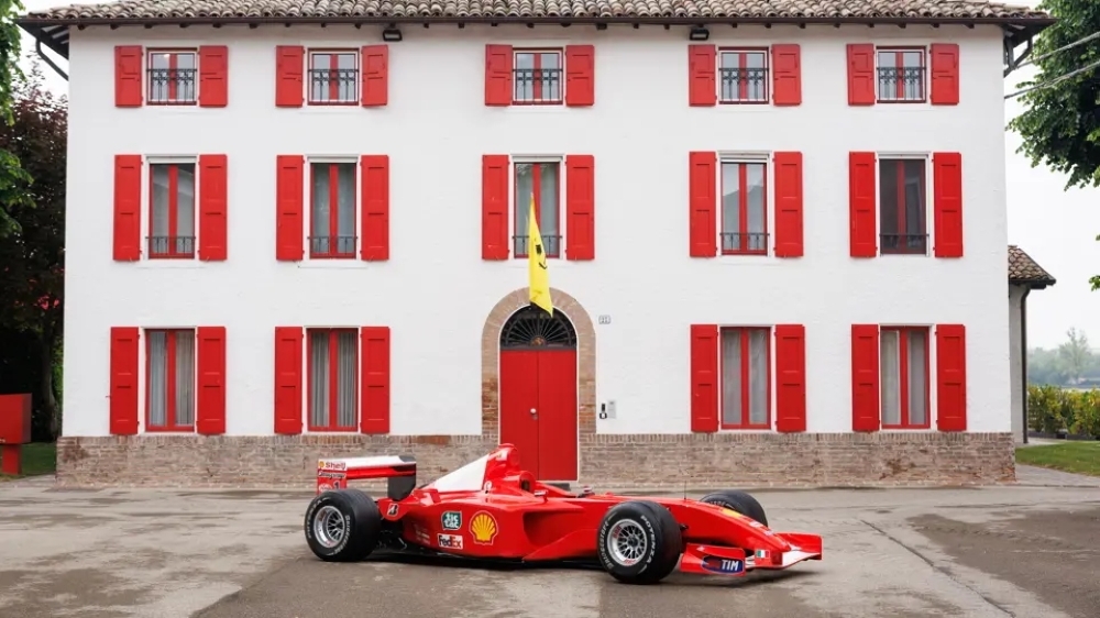 Schumacher's championship-winning Ferrari F2001 becomes one of most expensive F1 cars ever