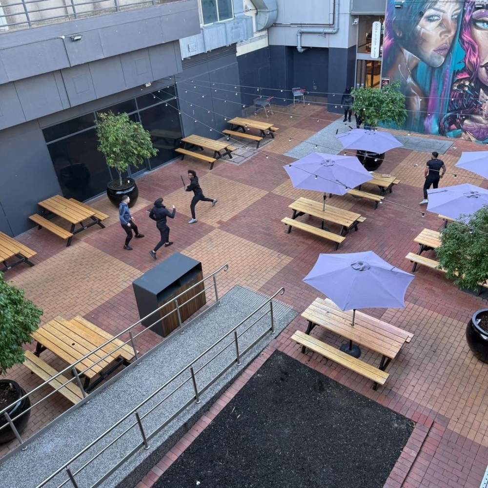 Machete brawl at Melbourne mall sparks lockdown, teen among two arrested