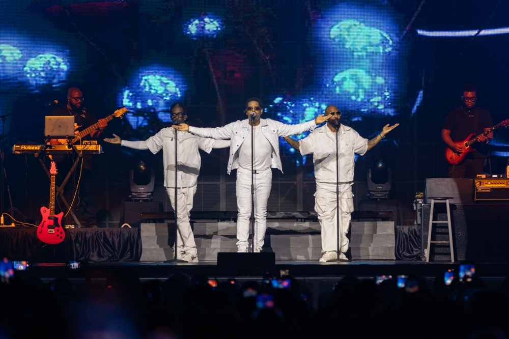 ‘On Bended Knee', with roses and R&B: Boyz II Men charm KL again in sold-out nostalgia fest