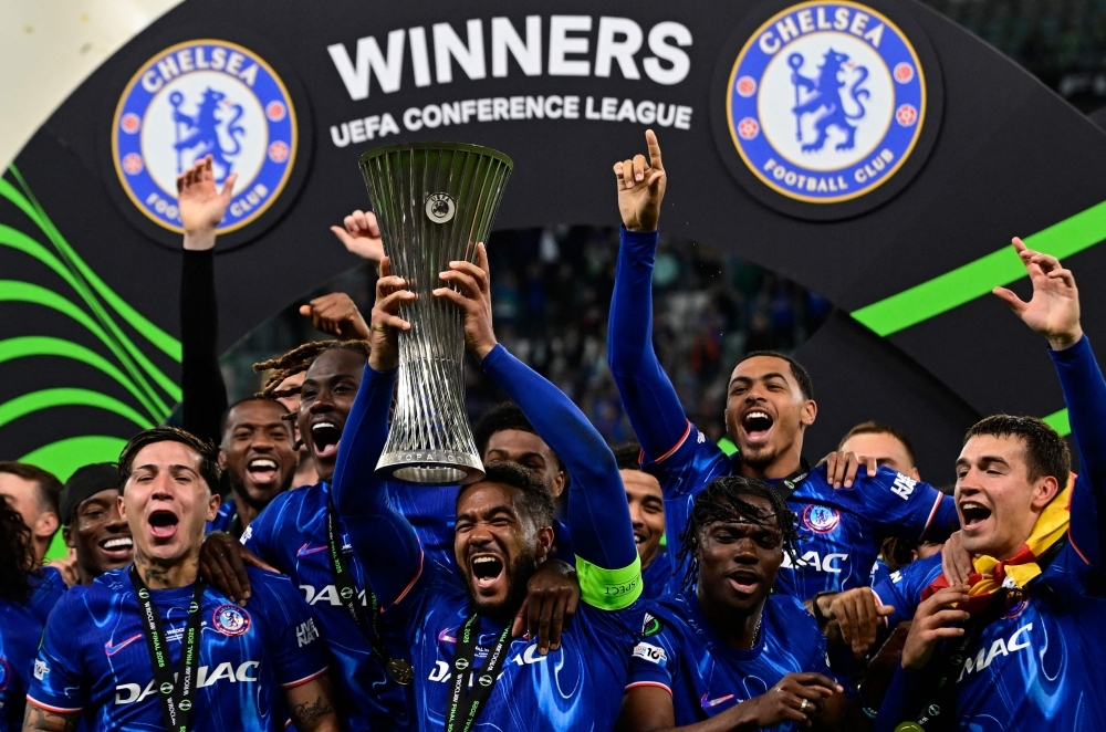 Palmer pulls strings as Chelsea crush Real Betis 4-1 to win Conference League, complete historic sweep of all Uefa trophies