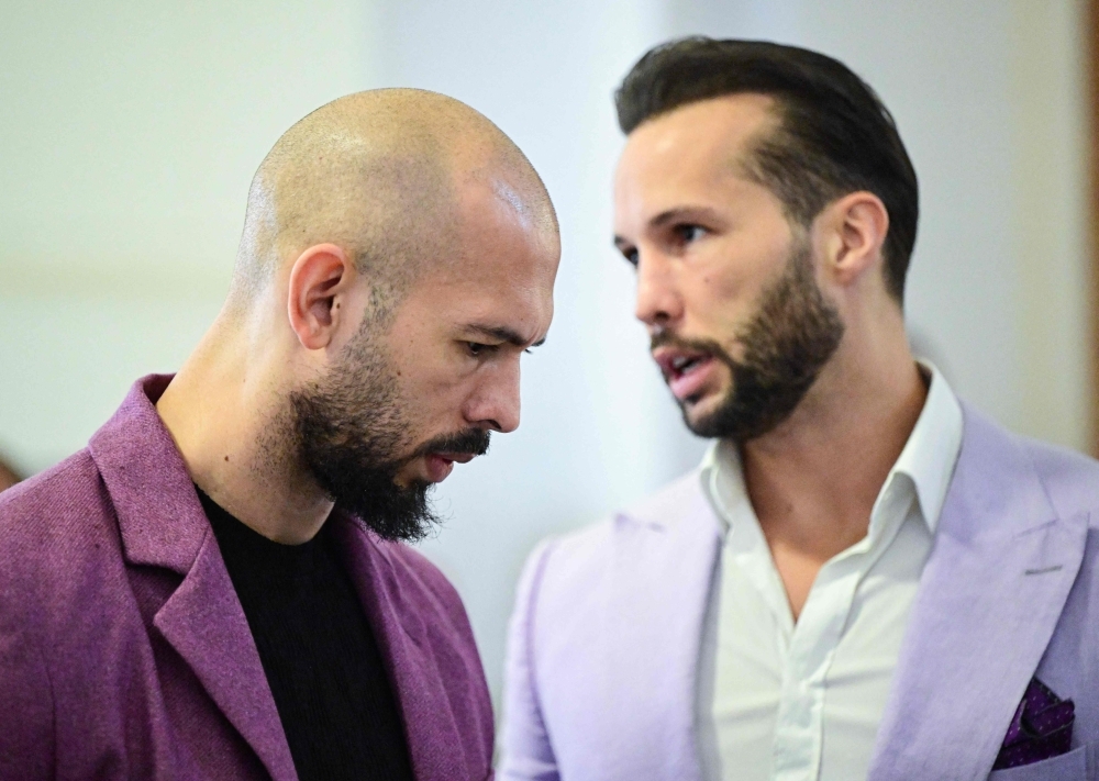 Andrew Tate and brother to face UK rape and trafficking charges after Romania case concludes