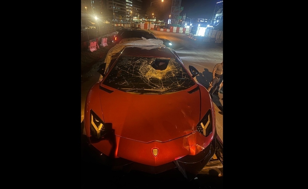 Kuching police confirm Lamborghini driver reported fatal Jalan Airport accident, not hit-and-run