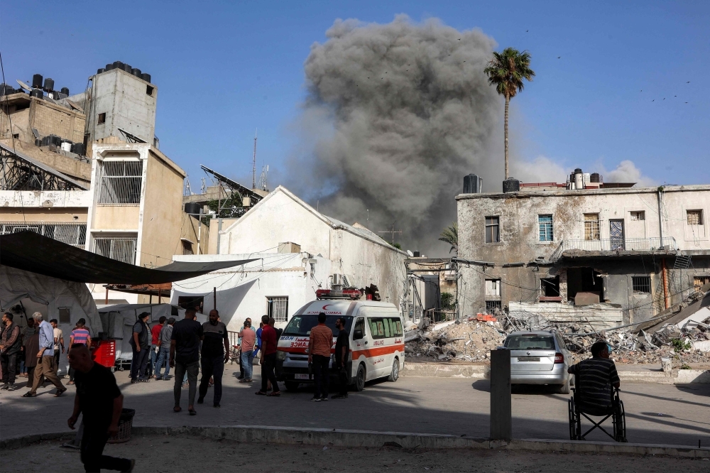 Gaza rescuers say Israeli gunfire kills 10, wounds over 100 near aid site