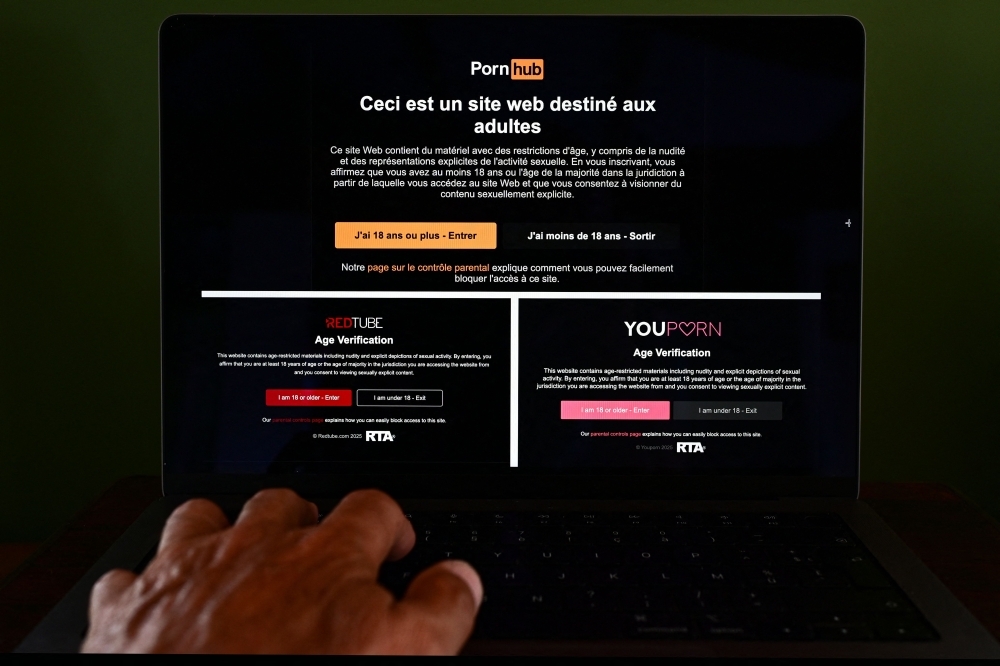 Pornhub, YouPorn and RedTube go dark in France amid row over age verification and user privacy