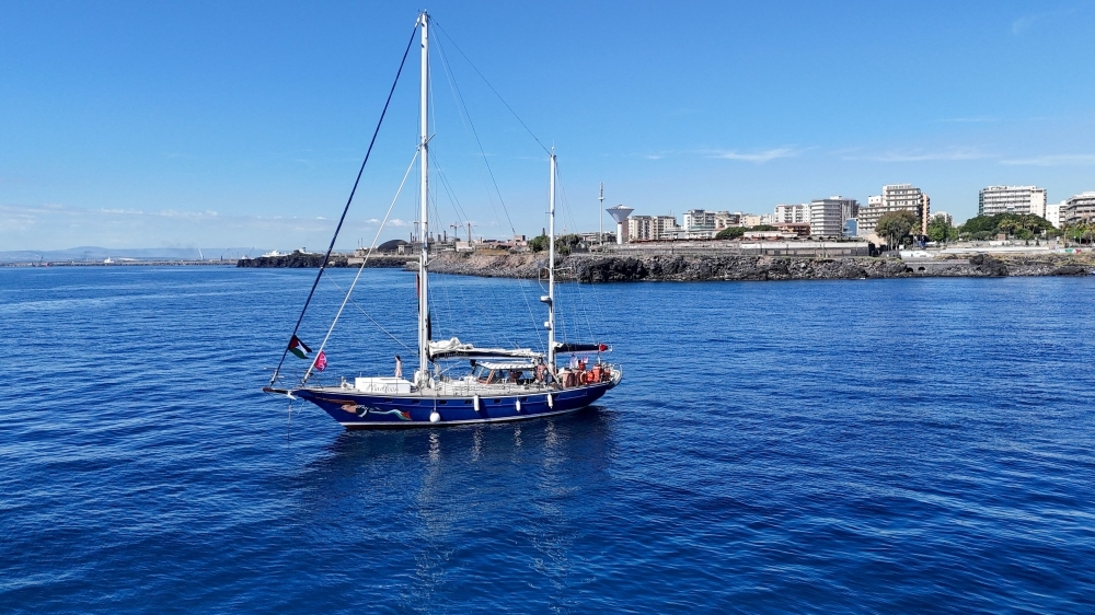 Gaza-bound aid flotilla with Greta Thunberg condemns Israeli military for ‘declaring intent to attack' vessel at sea