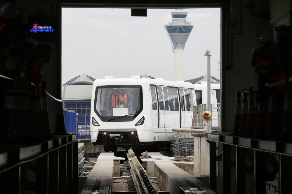 KLIA Aerotrain back on track? Transport minister says media to get ‘first hand look' next week