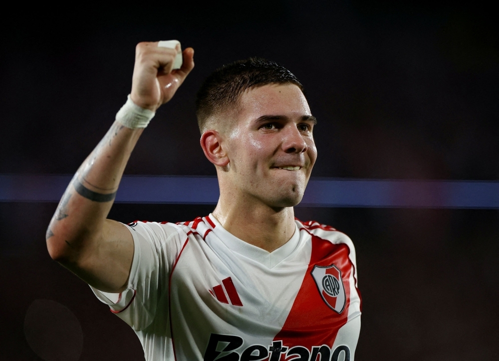 Real Madrid agree US$45m deal to sign River Plate teen Mastantuono