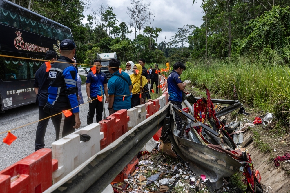 Gerik bus crash ‘darkest moment' in officer's 18 years of service in Malaysian Civil Defence Force