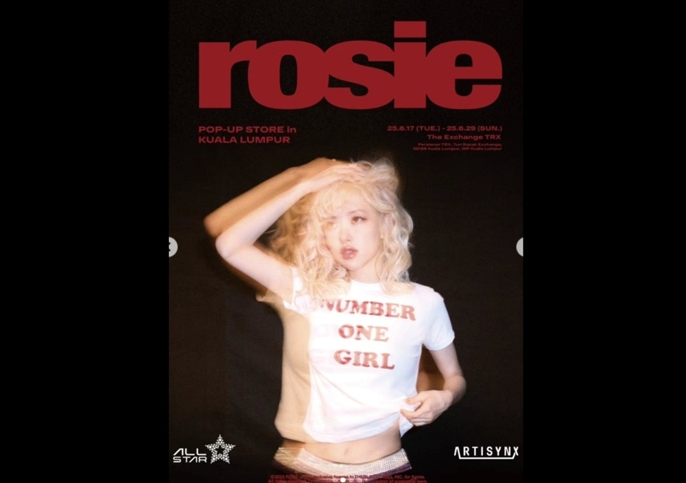 Blackpink's Rosé brings exclusive pop-up experience to The Exchange TRX in KL this June