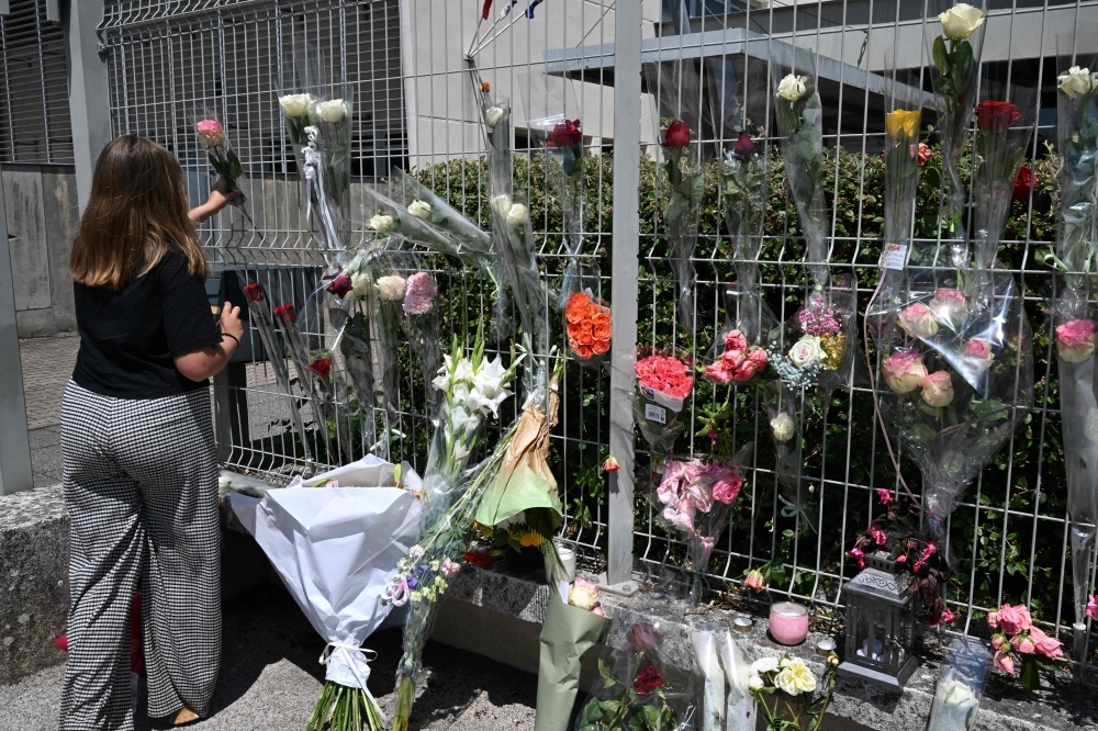 France mourns as teen charged with killing teaching assistant, minute of silence observed nationwide