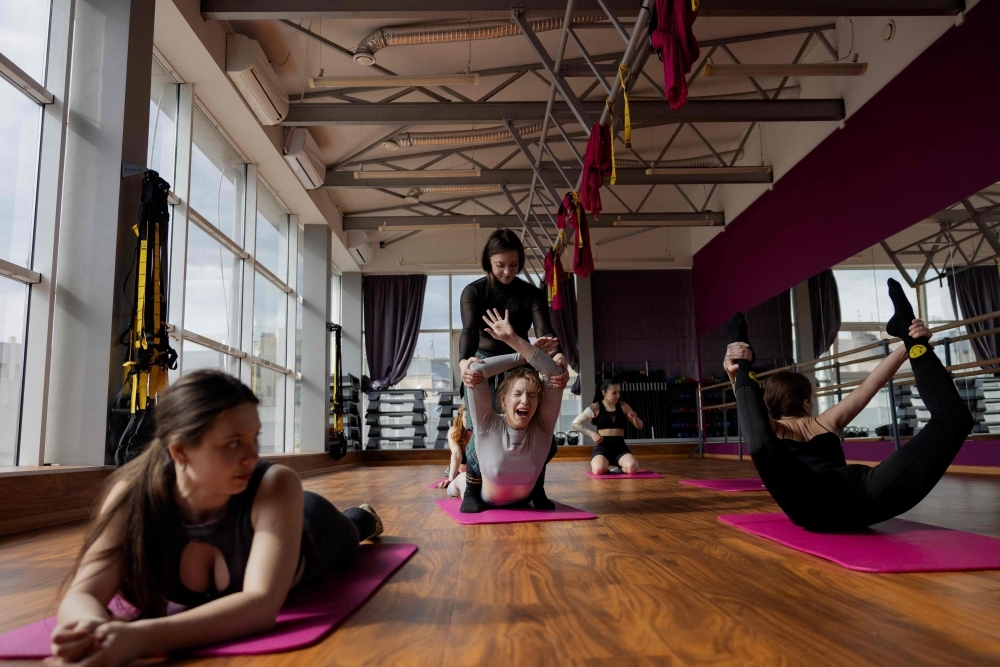 ‘The show must go on': Ukrainian strip club becomes refuge for war-weary troops