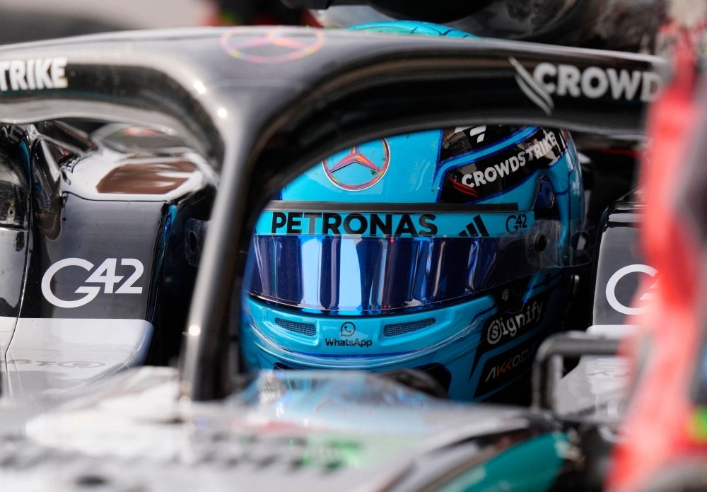 Russell fastest in second practice in Canada as McLaren and Mercedes battle for supremacy