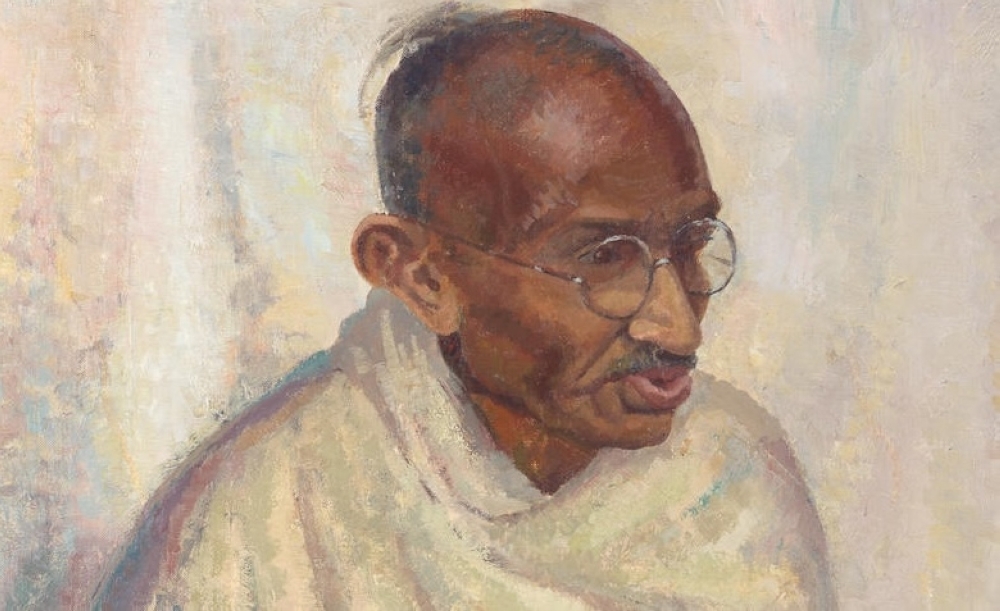Rare Gandhi portrait with violent past could fetch £70,000 in London sale
