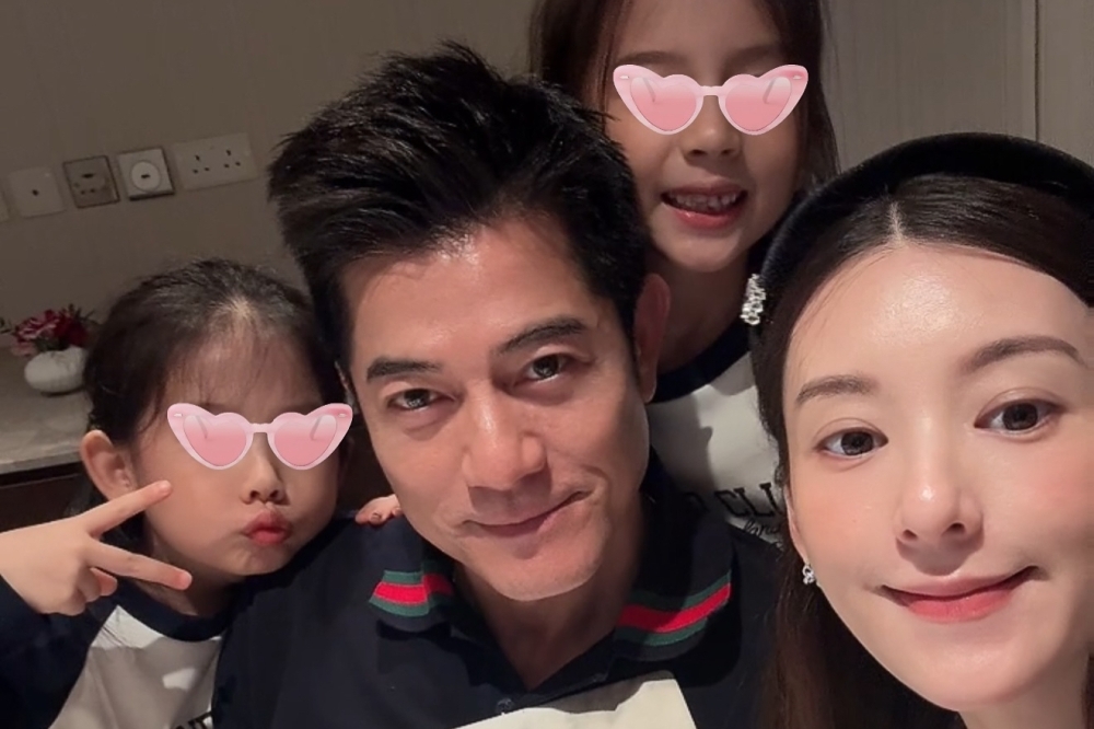‘I love a lively home': Aaron Kwok says going to be a daddy again at 59, confirms wife Moka Fang is pregnant on Father's Day