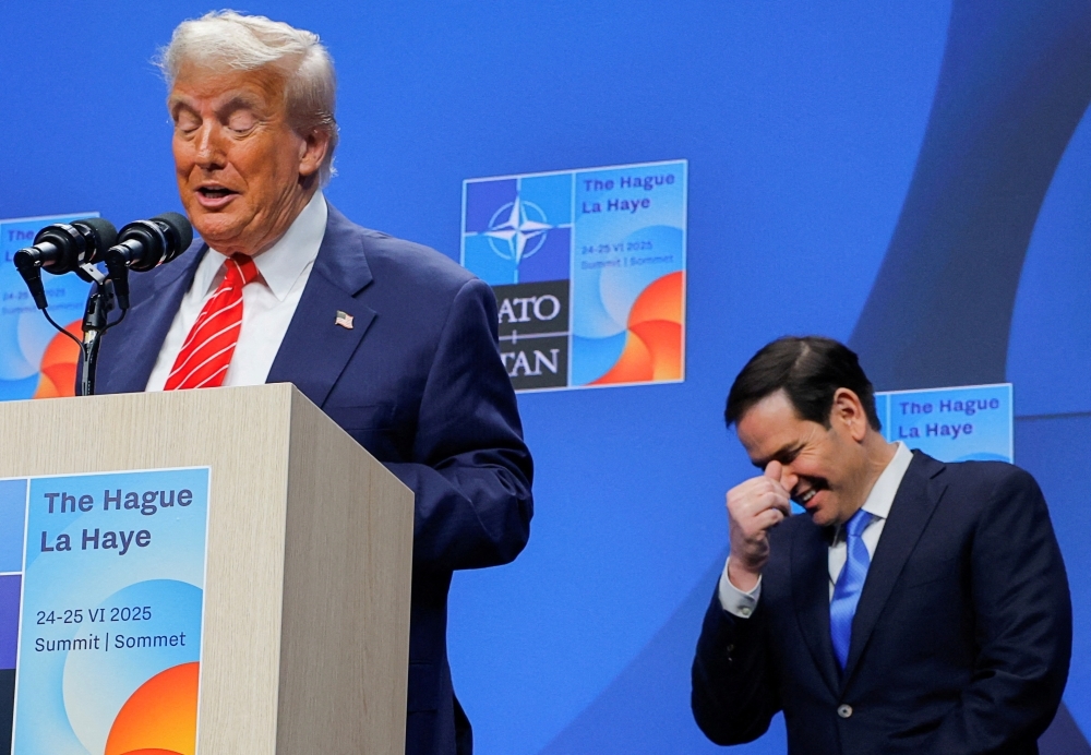 ‘Daddy's home': Love-bombed in The Hague, Trump basks in Nato flattery