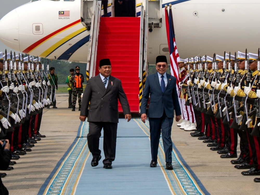Anwar in Jakarta for talks with Prabowo on bilateral ties, regional stability