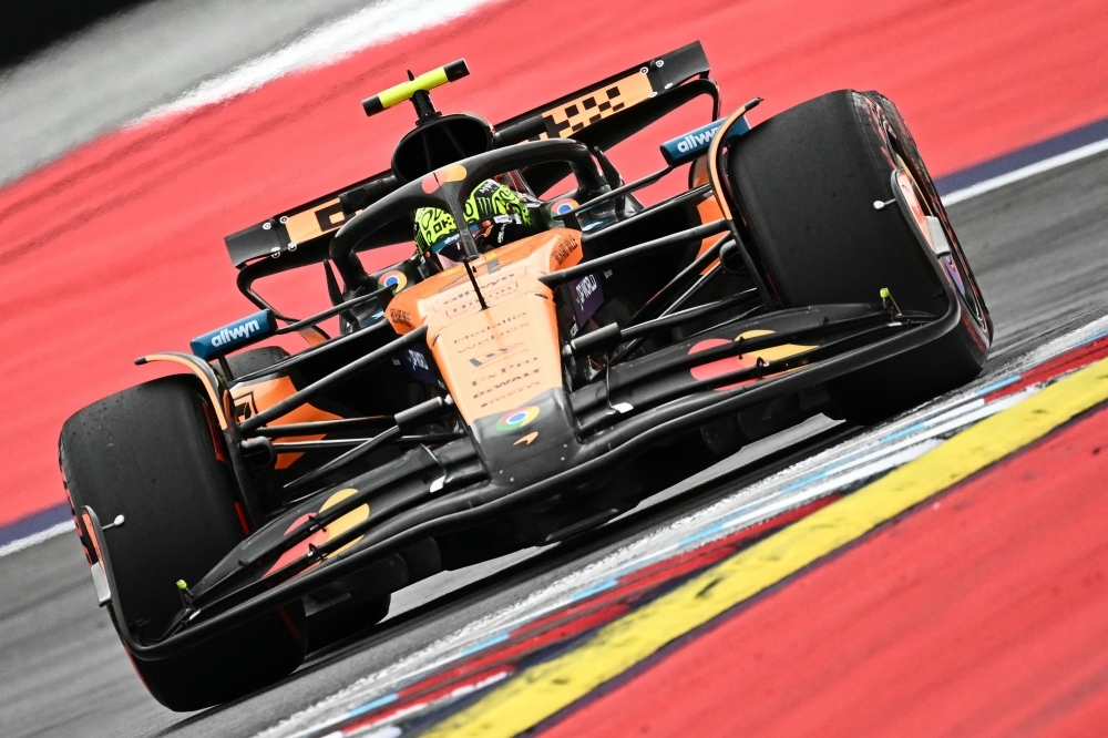 Norris tops Austrian GP practice after Canada crash shame, McLaren takes 1-2 as Verstappen stays close