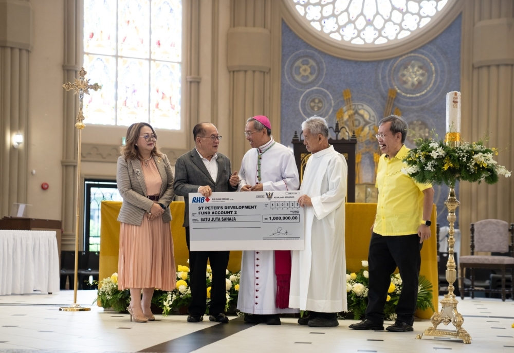 Sarawak govt's RM1m contribution completes funding for St Peter's Church in Padungan