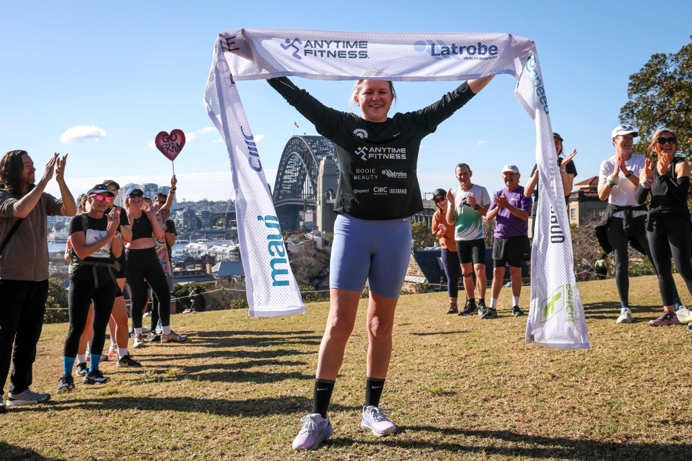 British ultra long-distance runner smashes record with 60-day, 3,800km run across Australia for charity