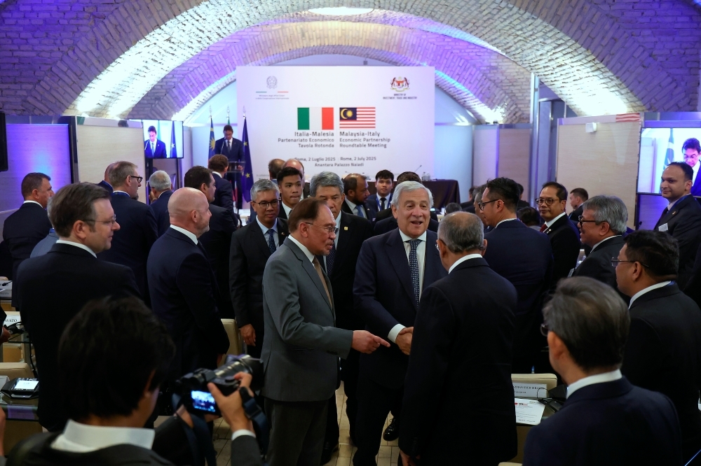 At Rome roundtable, Malaysia, Italy explore trade expansion in aerospace, digital and green tech sectors
