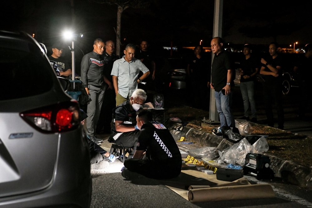 Wife of man shot dead in Sg Petani shootout arrested, pistol seized from couple's rented home