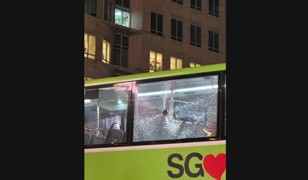 Bottle thrown at SMRT double-decker bus along Singapore's Orchard Road injures passenger, police investigating