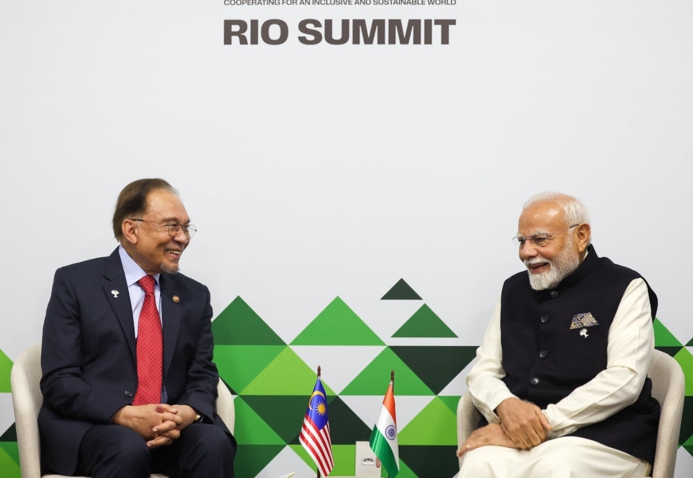 Anwar, Modi explore deeper trade ties, Indian Institute of Technology campus in Malaysia at Brics sidelines