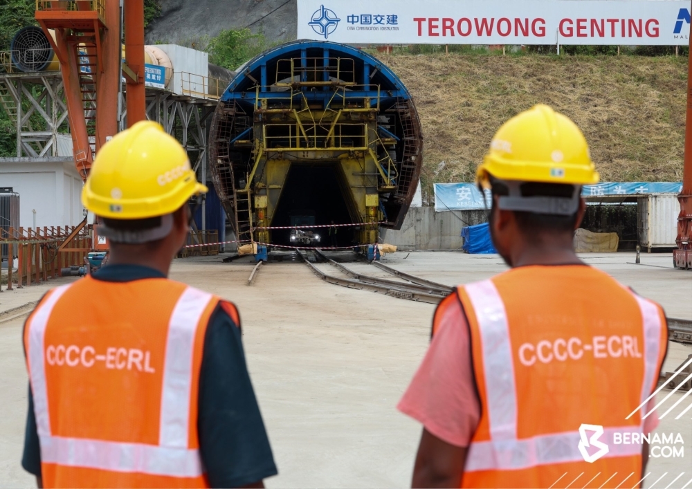 ECRL marks new milestone with Genting Tunnel breakthrough, set to be longest rail tunnel in South-east Asia