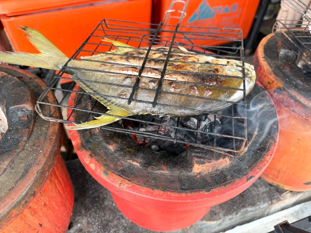 Keramat's Ikan Bakar Malaya is a dream come true for seafood lovers as fresh fish is grilled over a charcoal fire to juicy perfection