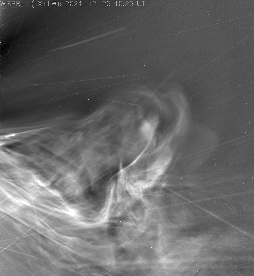 Skimming the Sun, probe sheds light on space weather threats