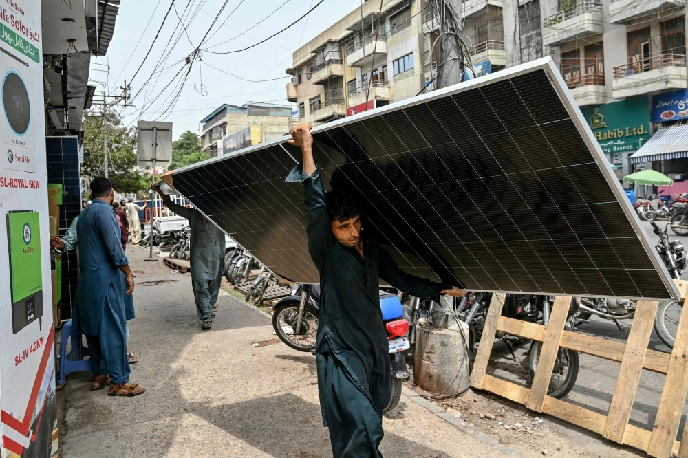 Pakistan's great solar escape: Households flee the grid, spooking debt-laden government
