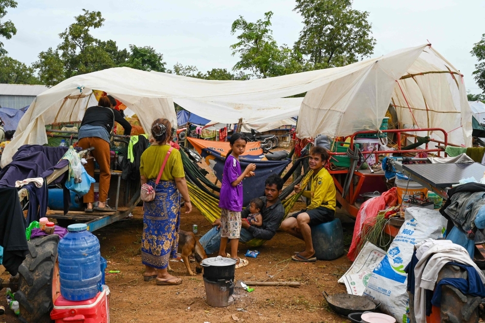 ‘Relations used to be good, we were like siblings': Fleeing civilians plead for peace amid deadly Thailand-Cambodia border clashes